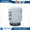 Industrial sand filter for water
