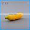 Banana shape cosmetic lotion bottle