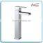 Tall Chrome Polished Brass Water Tap Waterfall Faucet