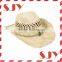 Unisex Woven Straw Cowboy Hat with Shapeable Brim