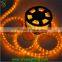 CE,.RoHS,GS Approved 2 Wire 10mm Multi-color Led Rope Lights for Outdoor Decoration Christmas Light