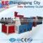taper double screw extruding machinery