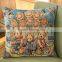 owls jacquard pillow, cushion cover