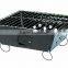 Barbecue charcoal bbq grill steel with electrophoresis