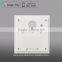 Factory price!supports 1 group of admin ID backup li-lion battery home alarm 868mhz