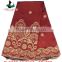 2016 Haniye PLGG02 High quality African garment accessories raw silk george fabric indian george lace fabric