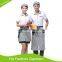 Top Quality hot sell stylish hotel hotess uniforms