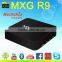 MXG R9 4k quad core RK3229 MX 4K SET top box multimedia player internet tv 1080p