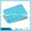 24 cavity flexible silicone soap mold for handmade cake candle candy