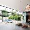 Aluminium Glass Folding Door Modern Pergola&Patio with Modern by Marvin Doors