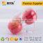 Superior quality transparent clamshell fruit box for 4 apple