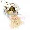 Heat Resistant Blonde Twisted Curly Braiding Hair Extension