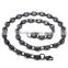 Factory Directly Mens Punk Jewelry Sets Stainless Steel Black Plated Necklace Link Chain Bracelet