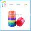 Wholesale cheap high quality pp material plastic art set paint mixing cup