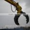 excavator grapple/ hydraulic thumb for 20t