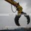 Mecalac 11 cxi excavator grapple/ rotating grapple