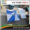 Flame retardant polyester fabric aluminum Pole frame gazebo tent 4x4m for 10 people