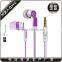 necklace earphone with mic high quality design and quality free samples offered