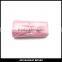 PRO 24-piece Pink makeup brush set with roll bag