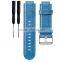 Luxury Leather Watch Bracelet Band Strap For Garmin Vivoactive ApproachS2 S4