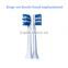 Sonic Electric Toothbrush Waterproof Whitening Prevent Tooth Decay Removes Plaque with 2 Extra Replacement Brush Heads