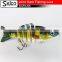 China artifical Swimming bait jointed fishing lures 3" 11g
