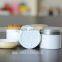 round shape cream jar, cosmetic jar for cream, cream jar made of plastic made in china