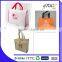Promotional full color printing laminated nonwoven tote bag