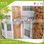 glass aluminum metal retractable front door canopies with polycarbonate roof sheet