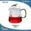 TP026-1BL,GN(500ML),heat Resistant Glass Teapot