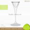 Wine Designed Glass Goblet Candle Holder