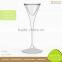 Wine Designed Glass Goblet Candle Holder