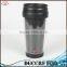 NBRSC plastic 400ml double wall tumbler with customized removeable insert paper car coffee mug with bounce lid