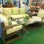 latest design of outdoor rattan wicker sofa set for outdoor home garden furntire