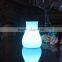 LED Lighting Vase 16 Colours Changing Vase Light Portable Mini Vase