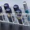 acrylic cosmetics display design showcase/display stand