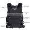 600D polyester oxford Security tactical vest with heavy duty belt and pouch