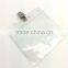 ID badge holder with metal clip, name tag holder, ID card holder with clip