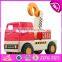 Wholesale funny kids wooden road roller toy best sale children wooden road roller toy W04A063