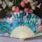 bamboo silk ladies fan