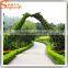 Factory design 3 meter metal structure Peacock artificial topiary animal artificial grass animal