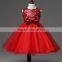 Girl Formal Dress Ceremony 2016 New Sleeveless Children Wedding Birthday Dresses For Girls Toddler Girls Clothes Kids Party Wear