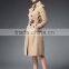 high quality spring stylish windbreaker Long coat for women