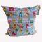Waterproof print polyester baby diaper bag, swimming wet bag with snap
