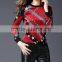 lady long sleeve bulk cheap t shirt fashion design printing