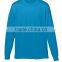 Wicking Long Sleeve T-Shirt For Youth Self-Fabric Collar And Cuffs Training Tee 100% Polyester Wicks Moisture Sport Wear