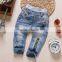 Wholesale korean style baby boys jeans pants