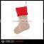 Hot sale Canvas Christmas Stocking