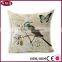 custom shaped outdoor bird sofa pillow cover cotton