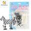 Diyfashion 5mm Hama Perler Fuse Beads Zebra Set With Puzzle Iron Paper and Twezzer Hama Beads Toys for Kids 18095